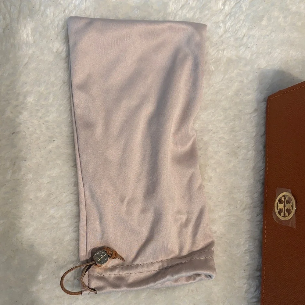 Tory Burch Burnt Orange case of sunglasses